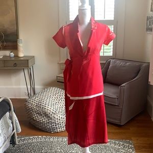 Extremely unique Maria Vazquez cocktail dress